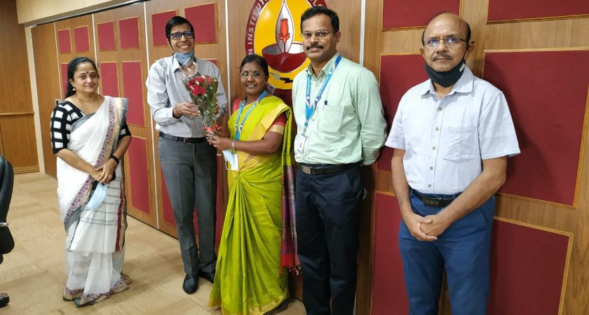 Director NIS visited IIT-M Chennai for Mutual collaboration on Research activities