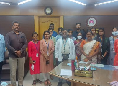 Internees from Chettinad Hospital and Research Institute (CHRI) visit to NIS as a part of CMRI Programme