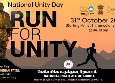 ‘Run For Unity’ at NIS – Celebrating National Unity Day – 2023!