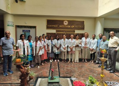 A distinguished team from Morehouse School of Medicine, Atlanta, Georgia, USA, visited the National Institute of Siddha (NIS)