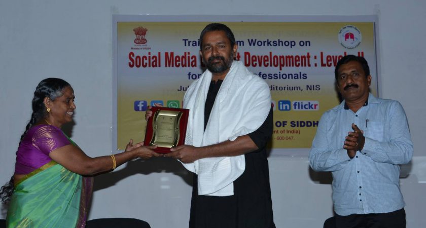Level II Training-cum-Workshop on Social Media for Content Development for AYUSH Professionals Held at NIS
